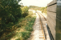 1995-09-02 Your Hosts first driving turn on the extension to Norden.  (8)0243