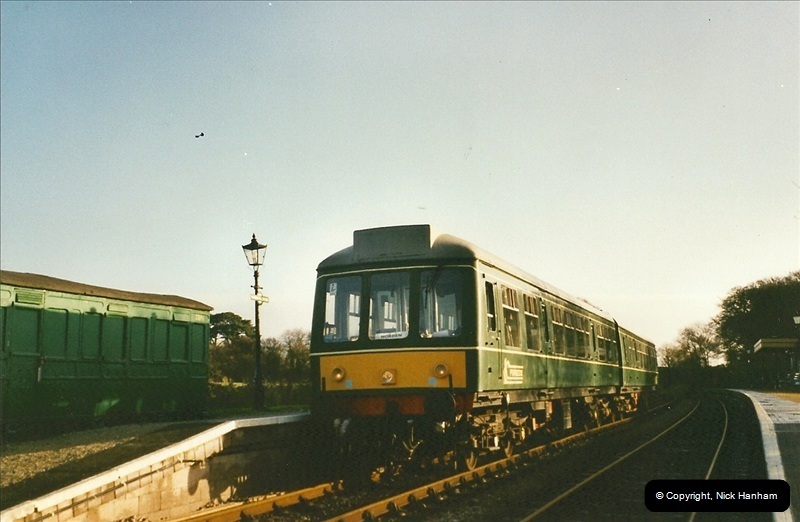 2002-12-01 Driving the DMU on Santa Specials.  (1)195