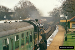 2002-12-01 Driving the DMU on Santa Specials.  (11)205