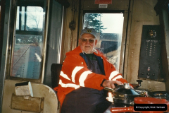 2002-12-01 Driving the DMU on Santa Specials.  (27)221