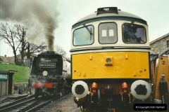 2002-12-14 Driving the DMU on Santa Specials.  (2)238