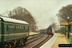 2002-12-14 Driving the DMU on Santa Specials.  (3)239
