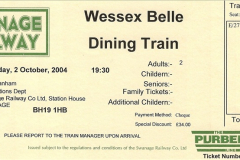 2004-10-02 Staff Dining Train.  (4)631