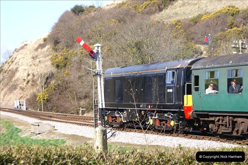 2006-03-31 SR Branch line Weekend @ Corfe Castle Dorset. (13)203