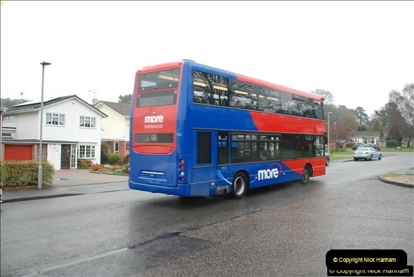 2018-04-09 First day of operation of the Route 20 by Wilts & Dorset.  (37)037