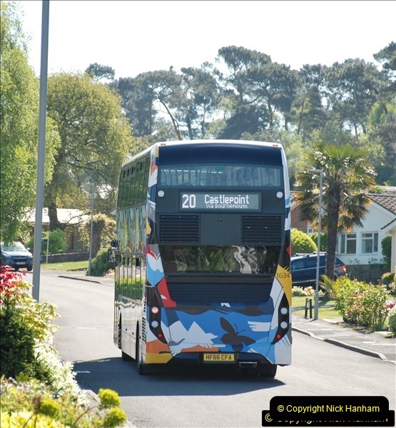 2018-05-05 Uni bus on our Route 20.  (3)097