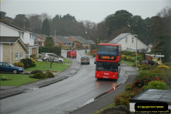 2018-04-09 First day of operation of the Route 20 by Wilts & Dorset.  (20)020