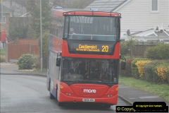 2018-04-09 First day of operation of the Route 20 by Wilts & Dorset.  (48)048