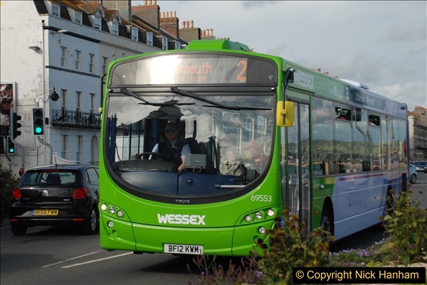 2017-09-22 X54 Bus to Weymouth.  (327)327