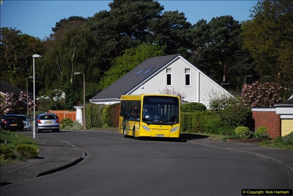 2015-04-27 First Bus route on your Host's Road.  (21)021