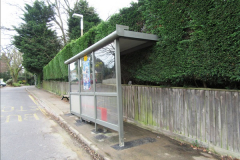 2017-03-17 We get a new bus shelter for the Yellow Buses Route 20 and W&D Route 60.  (6)113
