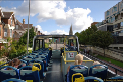 2017-08-12 Yellow Buses Open Top Bus Ride - Poole Quay - Bournemouth - Poole Quay.  (431)431