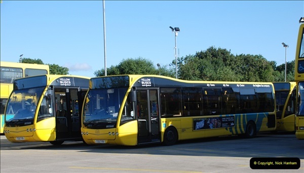 2012-08-26 Yellow Buses Yard Visit.  (207)207